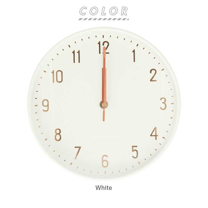 BACKYARD FAMILY「壁掛け 電波 時計 おしゃれ 通販 電波時計 かわいい 静か おしゃれ シンプル スイープ秒針」|クロック・置時計|