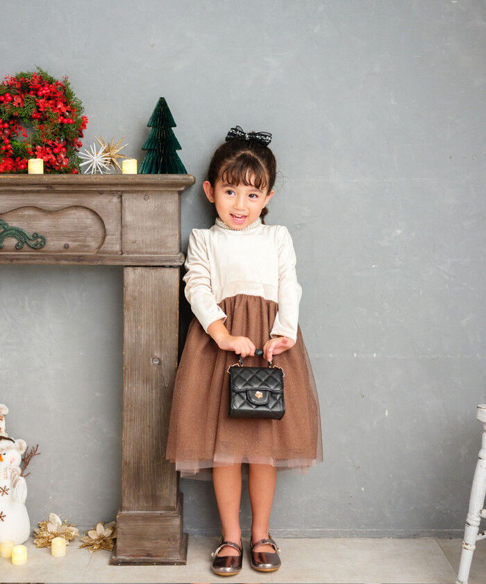 BACKYARD FAMILY「リボン バレッタ ハーフアップ 通販 Rora ローラ クラシック ツイード 髪飾り 髪どめ」|その他|