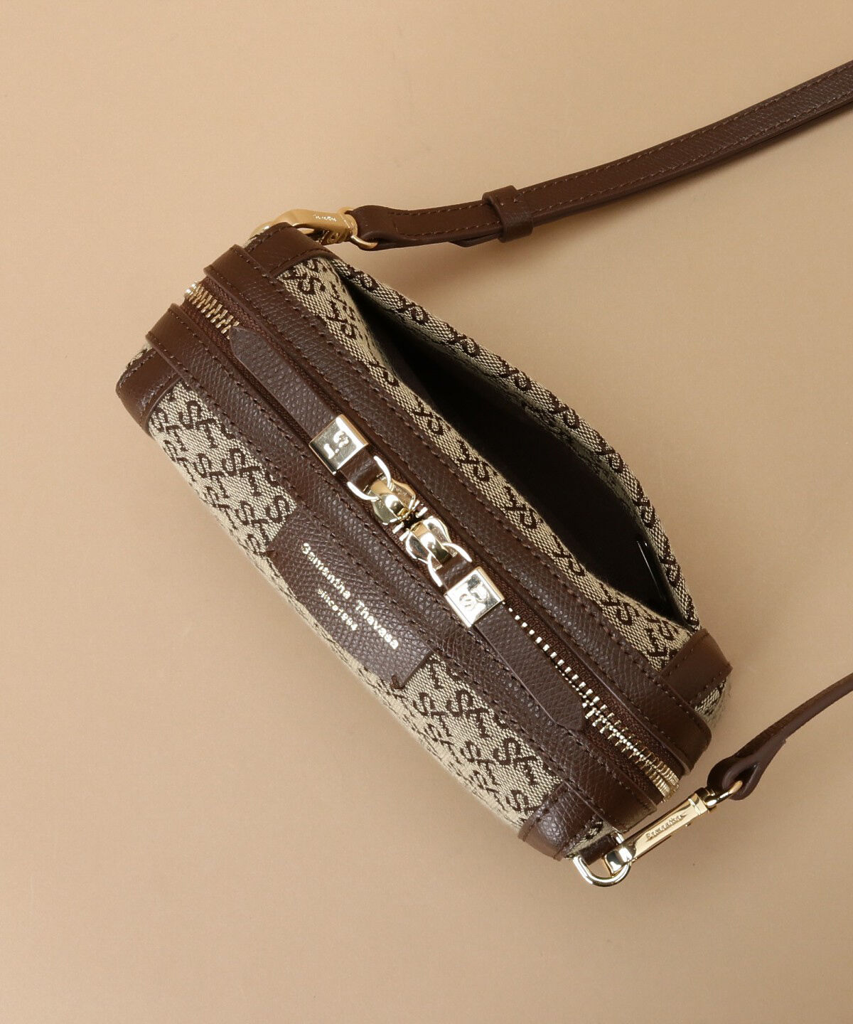 Samantha Thavasa「ST Jacquard ポシェットカレ」|ショルダー・メッセンジャー|