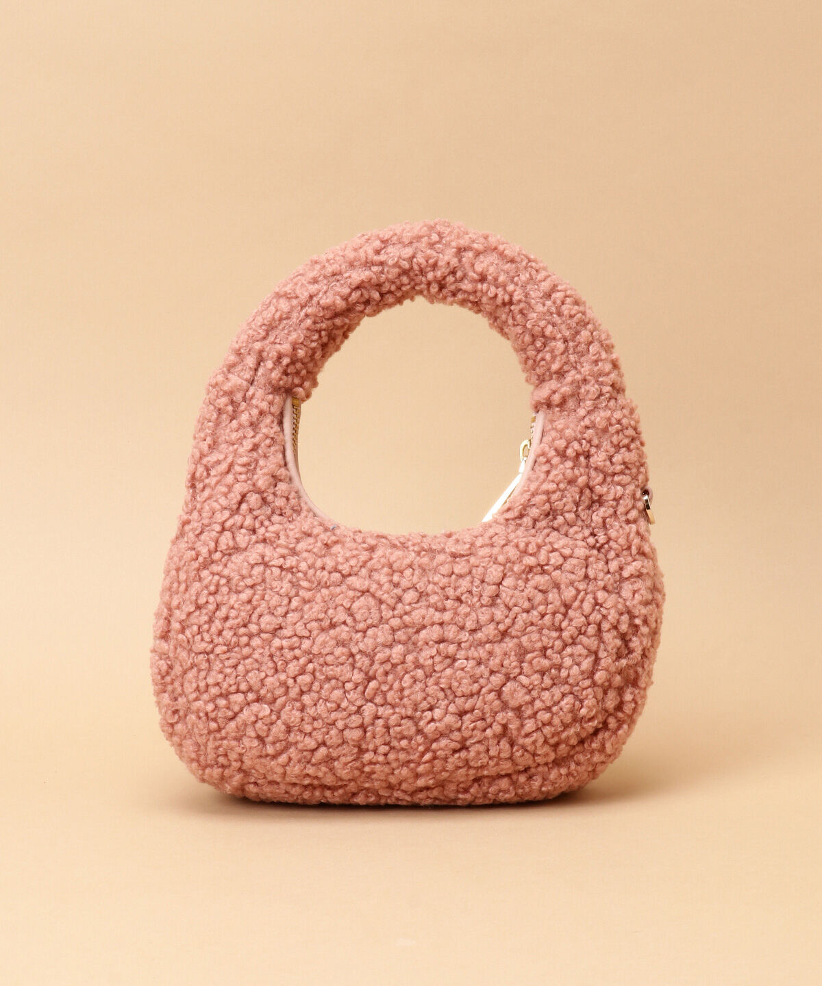 Samantha Thavasa「カールファー ハーフムーンバッグ」|ハンドバッグ|