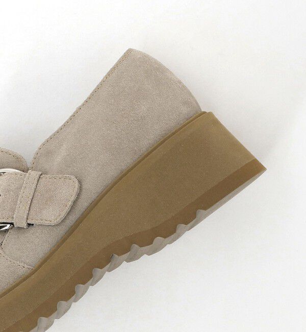 ODETTE E ODILE「ボリュームソールベルト フラット50&uarr;」|スリッポン|