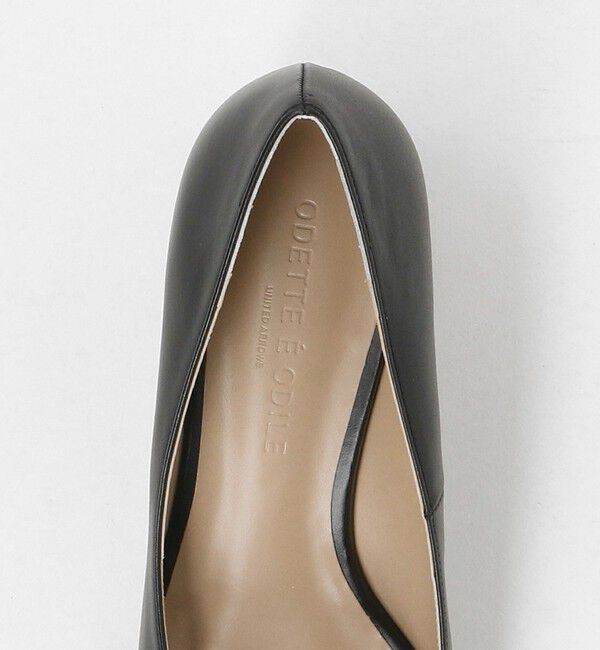 ODETTE E ODILE「ポインテッドブロックヒール パンプス55&darr;&uarr;」|パンプス|