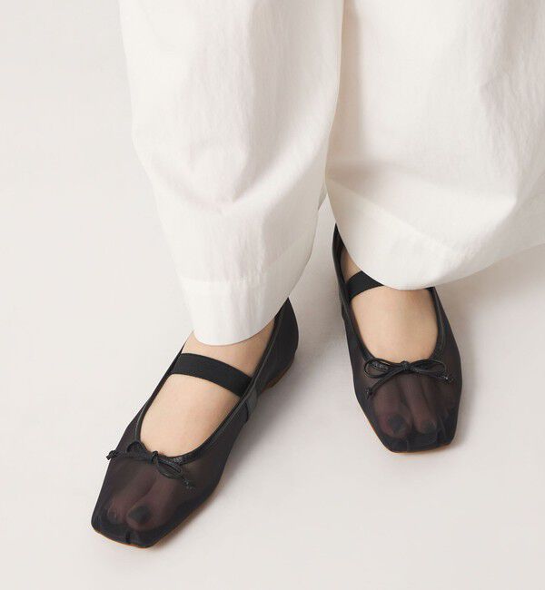 ODETTE E ODILE「ベルトバレエ フラット10&darr;&uarr;」|バレエシューズ|