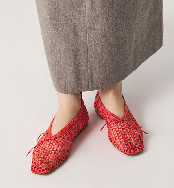 ODETTE E ODILE「ニットバレエ フラット10&uarr;」|バレエシューズ|