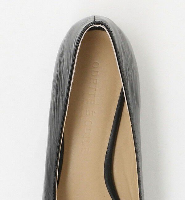 ODETTE E ODILE「ダブルベルトポインテッド フラット10&uarr;」|パンプス|