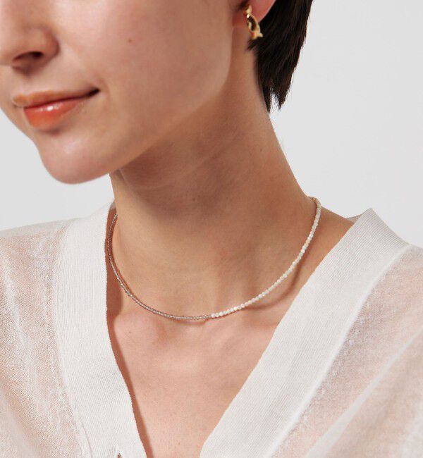 UNITED ARROWS「＜les bonbon＞REFLECT HF チョーカー」|ネックレス|MD.BROWN