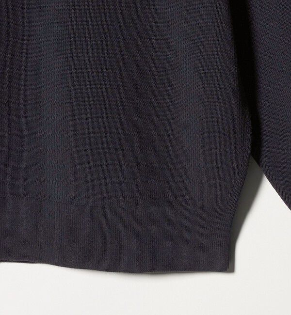 UNITED ARROWS「コットン/ポリエステル アゼ クルーネックニット」|ニット・セーター|