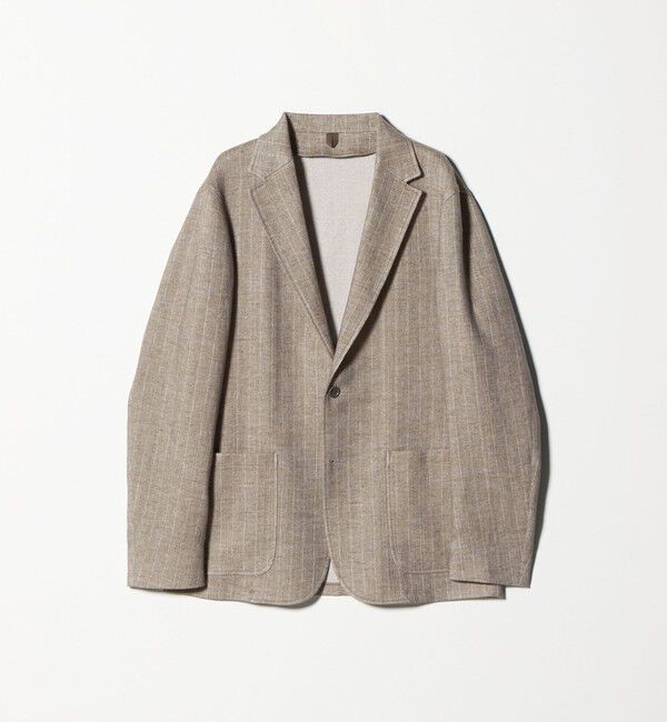 UNITED ARROWS「ストライプ 2ボタン テーラードジャケット T-MODEL」|テーラードジャケット|