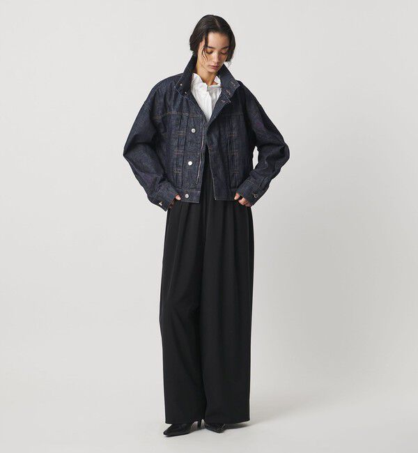 AEWEN MATOPH「＜AEWEN MATOPH＞スタンドカラーデニムブルゾン」|デニムジャケット|