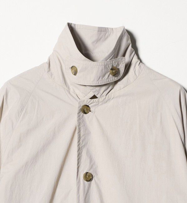 UNITED ARROWS「ナイロン/タフタ ウィンドウ マック コート 撥水」|ステンカラーコート|