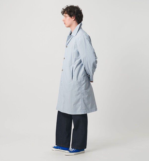 UNITED ARROWS「ナイロン/タフタ ウィンドウ マック コート 撥水」|ステンカラーコート|
