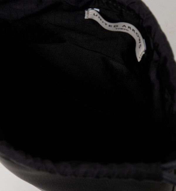 UNITED ARROWS「UNFINISHED LEATHER PURSE/アンフィニッシュドレザー 巾着バッグ」|その他|