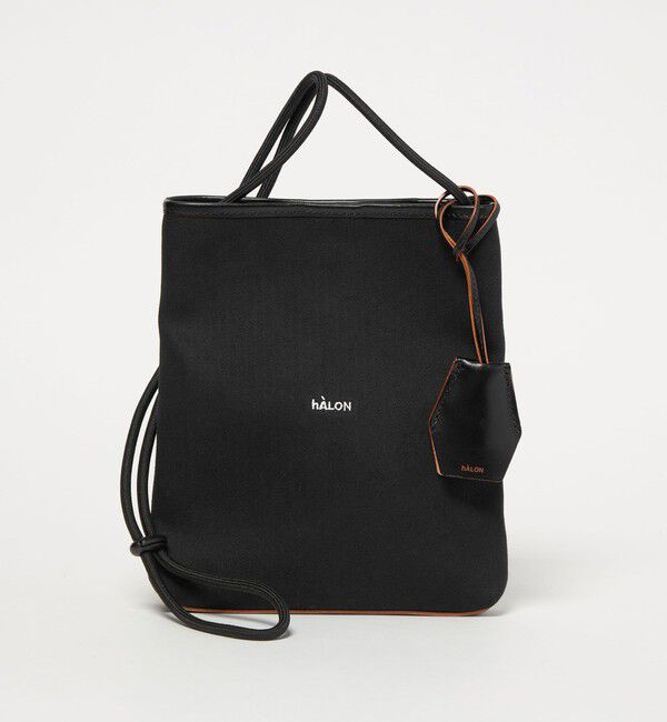 UNITED ARROWS「＜hALON＞ボンディング ミニ ショルダーバッグ」|ショルダー・メッセンジャー|BLACK