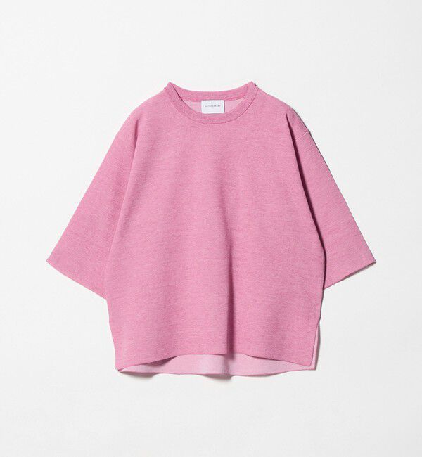 UNITED ARROWS「ニット Tシャツ ‐ウォッシャブル‐」|ニット・セーター|PINK