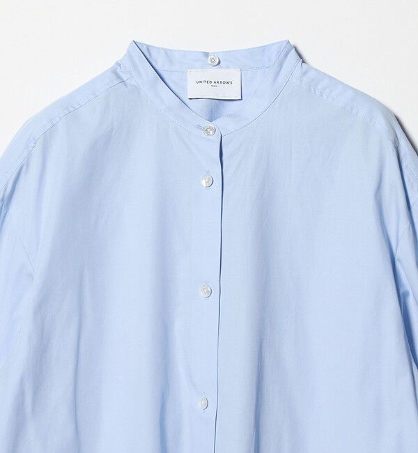 UNITED ARROWS「リボン ボウタイ チュニック シャツ」|シャツ・ブラウス|