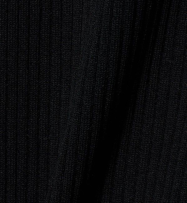 UNITED ARROWS「リブ ポロニット カーディガン ‐ウォッシャブル‐」|カーディガン|