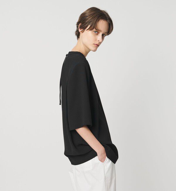 AEWEN MATOPH「＜AEWEN MATOPH＞ショルダーパッド Tブラウス ‐ ウォッシャブル ‐」|シャツ・ブラウス|