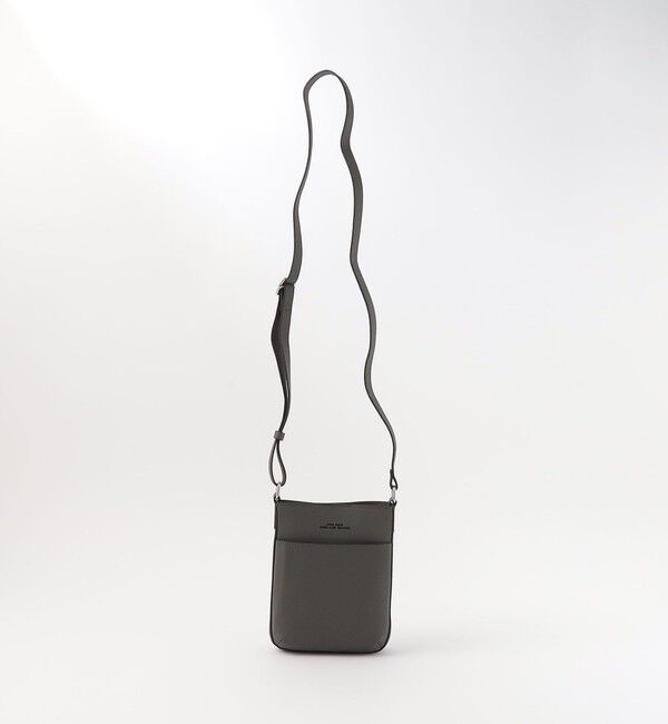 UNITED ARROWS green label relaxing「CIBO レザーライク ミニ ショルダーバッグ」|ショルダー・メッセンジャー|MD.GRAY