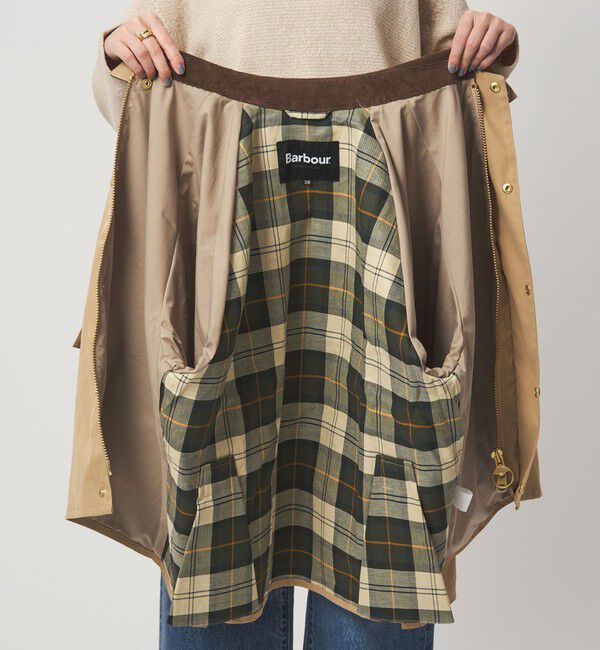 UNITED ARROWS green label relaxing「【別注】＜Barbour＞BORROWDALE ショート ブルゾン」|ブルゾン・スタジャン|