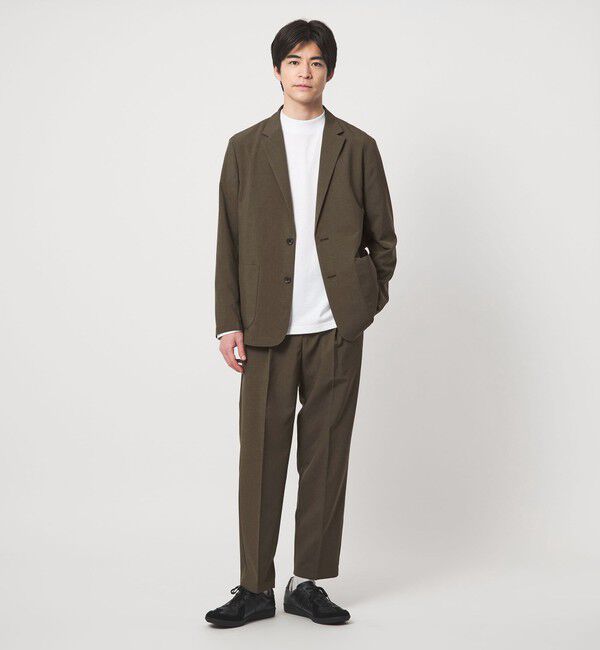 UNITED ARROWS green label relaxing「【WEB限定】JUST fit ドライポリエステル リラックス セットアップ -吸水速乾-」|テーラードジャケット|