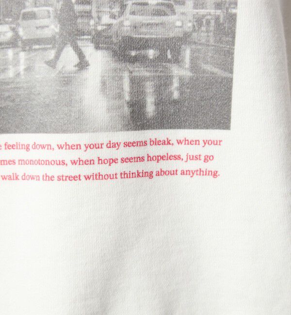 UNITED ARROWS green label relaxing「【WEB限定】＜at ease＞フォト プリント スウェット プルオーバー」|スウェット・ジャージ|