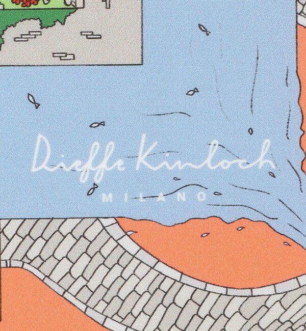 UNITED ARROWS green label relaxing「＜Dieffe Kinloch＞コットン プリント ハンカチ」|ハンカチ|