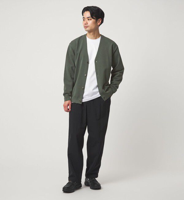 UNITED ARROWS green label relaxing「ポリエステル リンクス Vネック カーディガン」|カーディガン|