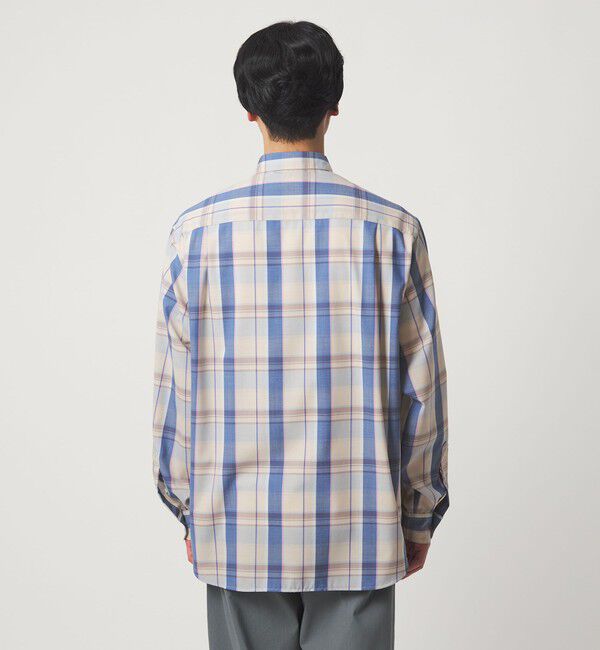 UNITED ARROWS green label relaxing「ウォッシャブル トロ パターン ジャストルーズ シャツ -ストレッチ-」|シャツ・ブラウス|