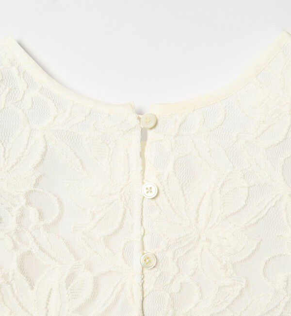 EMMEL REFINES「＜EMMEL REFINES＞EM シシュウレース 2WAY ブラウス」|シャツ・ブラウス|