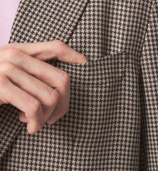 UNITED ARROWS green label relaxing「REDA MESH チドリ 2B RG ジャケット」|テーラードジャケット|