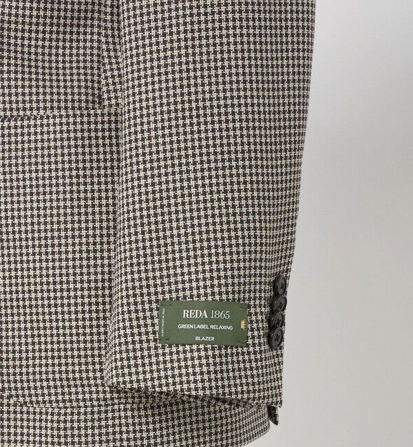 UNITED ARROWS green label relaxing「REDA MESH チドリ 2B RG ジャケット」|テーラードジャケット|