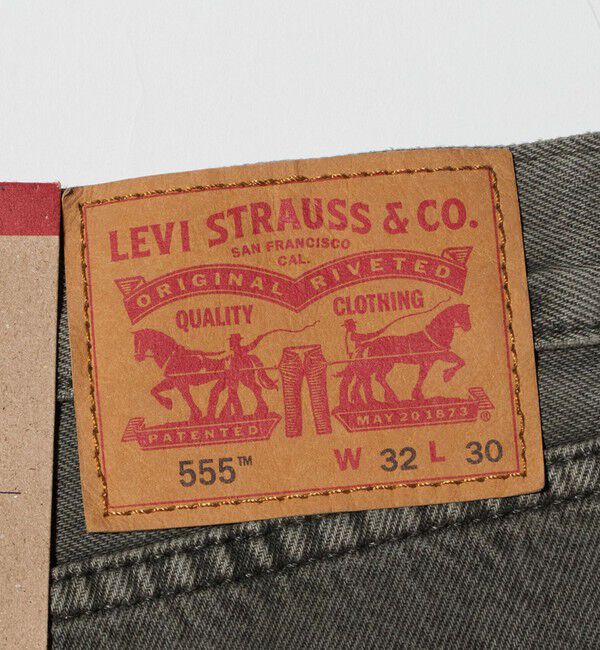UNITED ARROWS green label relaxing「【国内EXCLUSIVE】＜Levi&rsquo;s(R)＞555 リラックス ストレート デニムパンツ」|デニム|