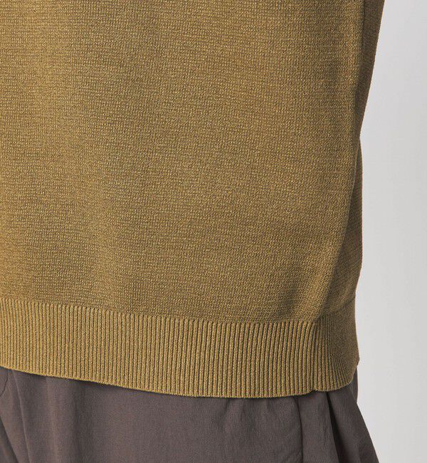 UNITED ARROWS green label relaxing「BREEZY ペーパー 半袖 ポロシャツ -ハンドウォッシャブル・抗菌・通気性-」|ポロシャツ|