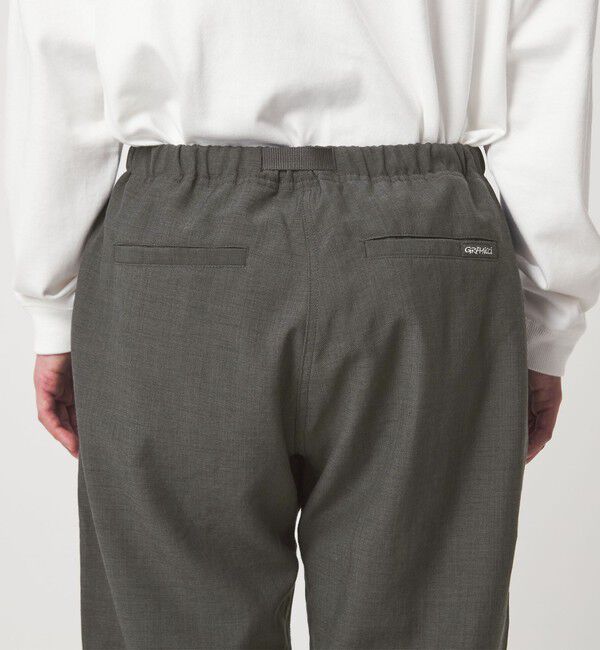 UNITED ARROWS green label relaxing「【別注】＜Gramicci＞麻 ブレンド ワイドテーパード イージーパンツ」|その他|