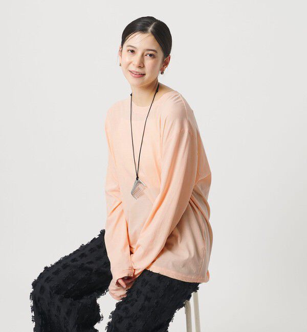 BEAUTY&YOUTH UNITED ARROWS「コットン ルーズ ロングスリーブ Tシャツ」|Tシャツ・カットソー|