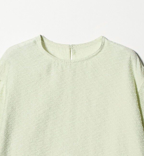 BEAUTY&YOUTH UNITED ARROWS「ピンドット シアージャガード ブラウス ウォッシャブル」|シャツ・ブラウス|