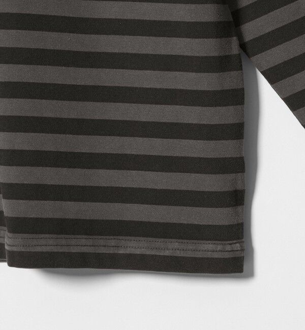 MONKEY TIME「ウォッシュド ボーダー ロングスリーブ Tシャツ」|Tシャツ・カットソー|