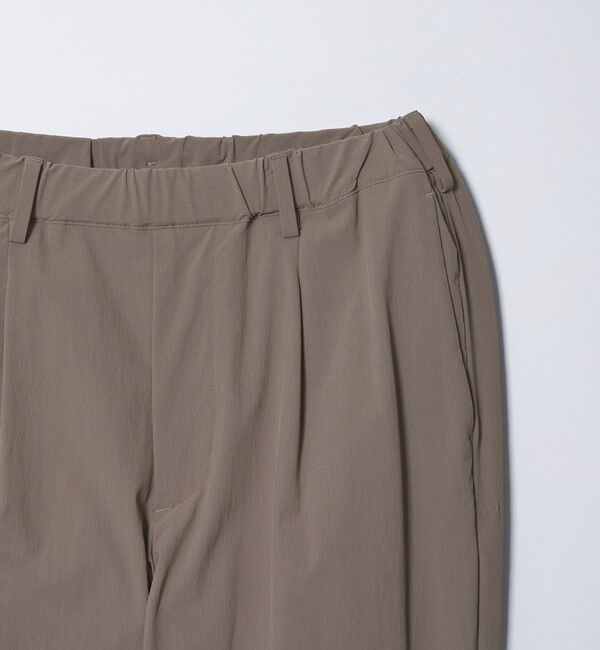 BEAUTY&YOUTH UNITED ARROWS「360&deg;MASTER 1プリーツ テーパード イージーパンツ NO.5 セットアップ対応 撥水 ストレッチ ウォッシャブル」|チノ|