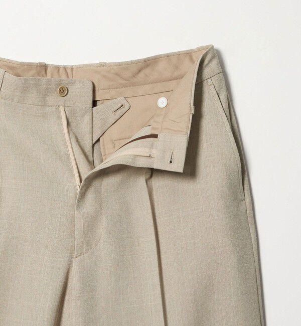 STEVEN ALAN「＜Steven Alan＞ P/LN アウト ワンプリーツ スラックス」|スラックス|