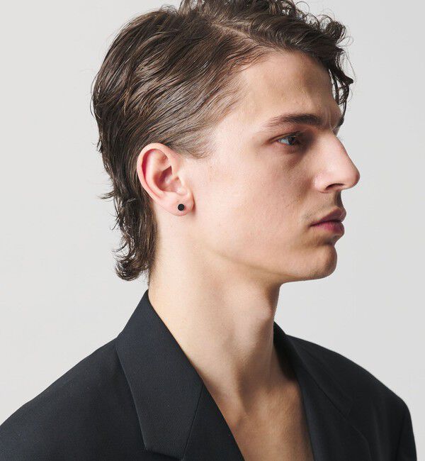 BEAUTY&YOUTH UNITED ARROWS「＜eoa＞ストーン スタッズ ピアス」|ピアス|