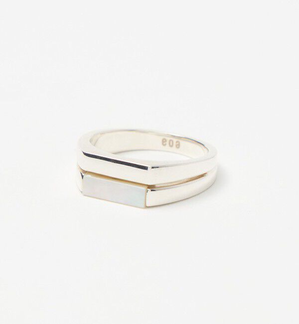 BEAUTY&YOUTH UNITED ARROWS「＜eoa＞ストーン ダブル リング」|リング|