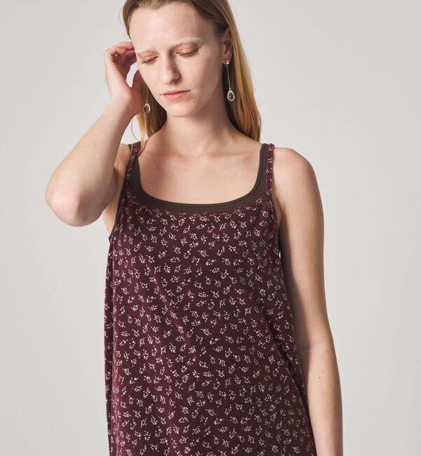 STEVEN ALAN「＜Steven Alan＞フラワー ベロア ワンピース」|ワンピース|