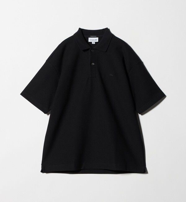 BEAUTY&YOUTH UNITED ARROWS「＜LACOSTE for BEAUTY&YOUTH＞ワントーン ポロシャツ」|ポロシャツ|BLACK