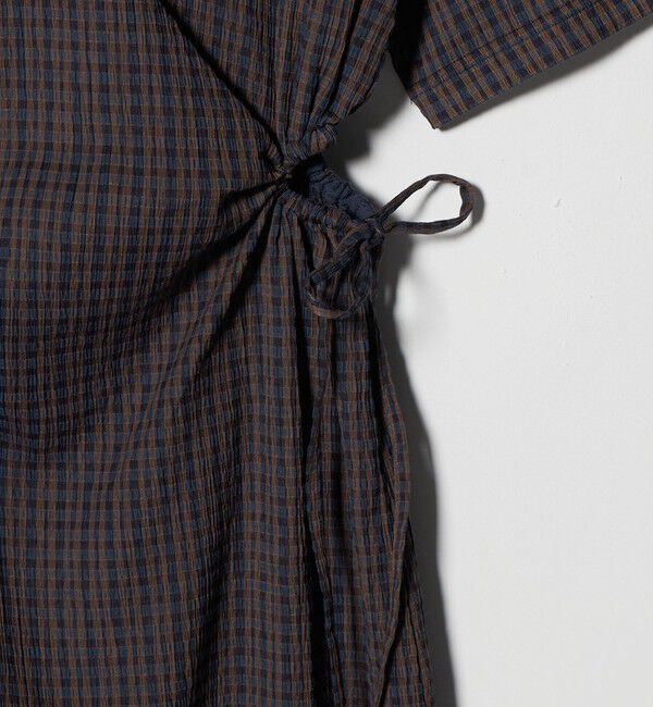 BEAUTY&YOUTH UNITED ARROWS「サイドホール ショートスリーブ ワンピース」|ワンピース|