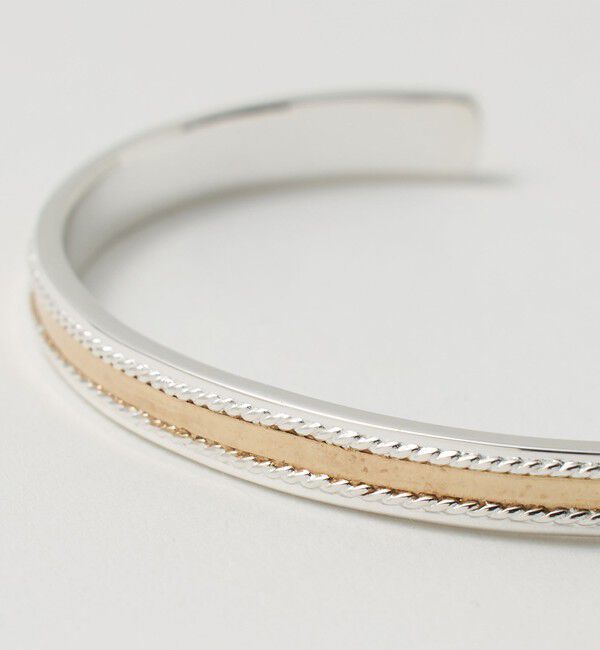 BEAUTY&YOUTH UNITED ARROWS「BRASS コンビ バングル」|ブレスレット・バングル|