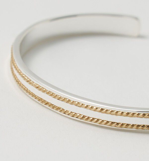BEAUTY&YOUTH UNITED ARROWS「BRASS コンビ バングル」|ブレスレット・バングル|