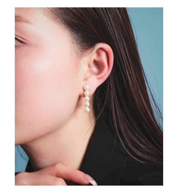 Demi-Luxe BEAMS 「【別注】jour couture / full.01 パールイヤリング」|イヤリング|