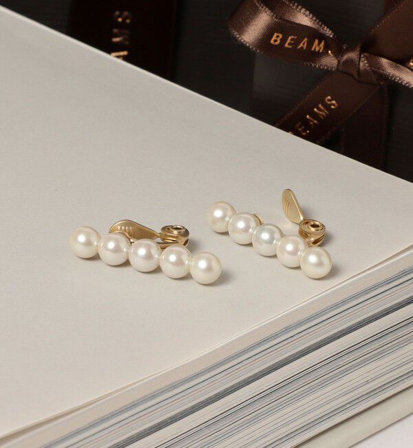 Demi-Luxe BEAMS 「【別注】jour couture / full.01 パールイヤリング」|イヤリング|