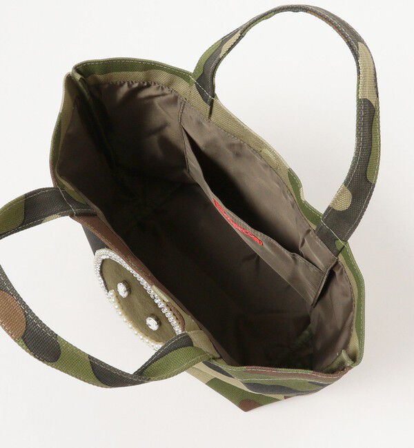 Ray BEAMS 「ECODECO / カモフラ スマイル トートバッグ」|トートバッグ|