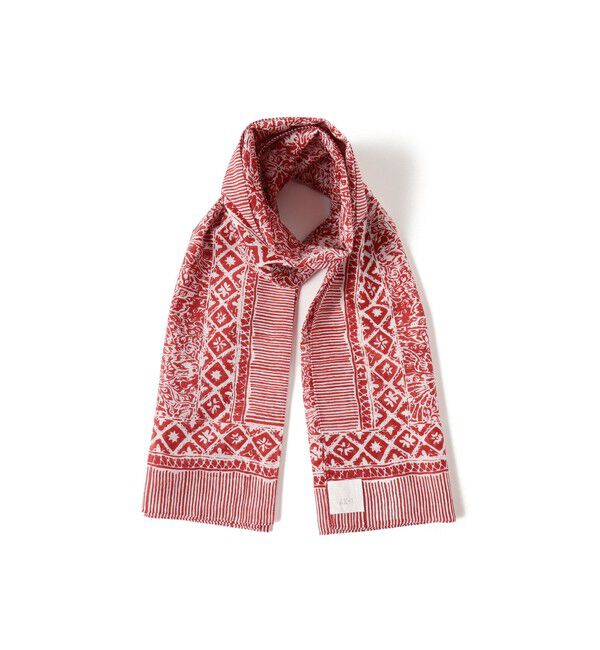 Demi-Luxe BEAMS 「AK+1 / コットンシルク スカーフ」|ストール|